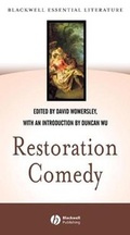 Cover: Restoration Comedy - Wiley-Blackwell