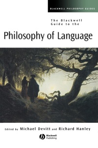 Enlarge image Cover: The Blackwell Guide to the Philosophy of Language - Wiley