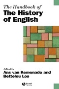 Cover: The Handbook of the History of English - Blackwell Publishers