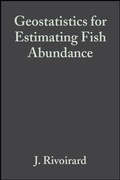 Cover: Geostatistics for Estimating Fish Abundance - Wiley