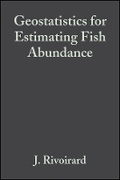Cover: Geostatistics for Estimating Fish Abundance - Wiley
