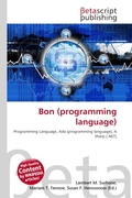 Cover: Bon (Programming Language) - Betascript Publishing