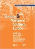 Cover: Housing & Welfare in Southern Europe - Wiley