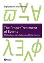 Cover: The Proper Treatment of Events - Wiley-Blackwell