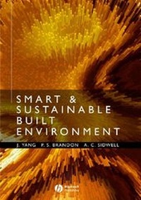 Enlarge image Cover: Smart and Sustainable Built Environments - Wiley-Blackwell