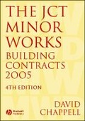 Cover: The JCT Minor Works Building Contracts 2005 4e - Wiley