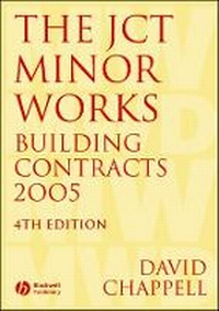 Enlarge image Cover: The JCT Minor Works Building Contracts 2005 4e - Wiley