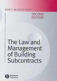 Abbildung von: The Law and Management of Building Subcontracts - Wiley