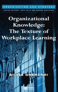 Cover: Organizational Knowledge - Wiley