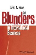 Cover: Blunders in International Business - Wiley
