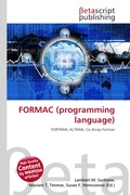 Cover: Formac (Programming Language) - Betascript Publishing