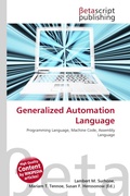 Cover: Generalized Automation Language - Betascript Publishing