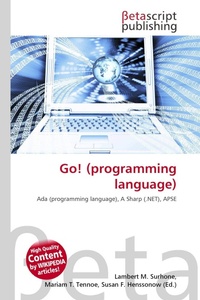 Enlarge image Cover: Go! (Programming Language) - Betascript Publishing