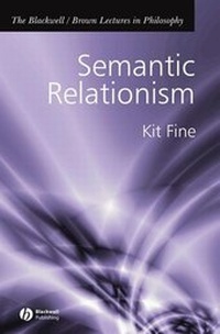Enlarge image Cover: Semantic Relationism - Wiley-Blackwell