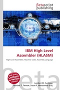 Cover: IBM High Level Assembler (Hlasm) - Betascript Publishing