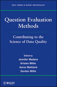 Enlarge image Cover: Question Evaluation Methods - Wiley