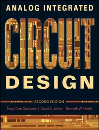 Enlarge image Cover: Analog Integrated Circuit Design - Wiley