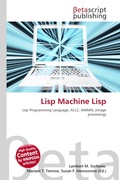 Cover: LISP Machine LISP - Betascript Publishing