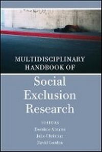 Enlarge image Cover: Multidisciplinary Handbook of Social Exclusion Research - Wiley