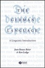 Cover: The German Language - A Linguistic Introduction - Wiley