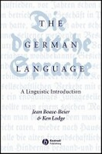 Enlarge image Cover: The German Language - A Linguistic Introduction - Wiley