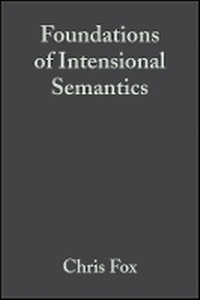 Enlarge image Cover: Foundations of Intensional Semantics - Wiley