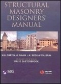 Cover: Structural Masonry Designers' Manual Third Edition - Wiley