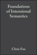Cover: Foundations of Intensional Semantics - Wiley-Blackwell