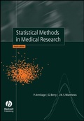 Cover: Statistical Methods in Medical Research - Wiley