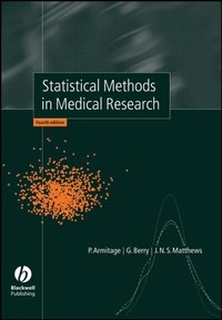 Enlarge image Cover: Statistical Methods in Medical Research - Wiley