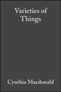 Cover: Varieties of Things - Wiley