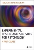 Cover: Experimental Design and Statistics for Psychology A First Course - Wiley
