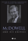 Cover: McDowell and His Critics - Wiley