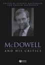 Cover: McDowell and His Critics - Wiley-Blackwell
