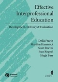 Cover: Effective Interprofessional Education - Wiley-Blackwell