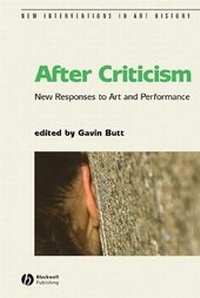 Enlarge image Cover: After Criticism - Wiley-Blackwell