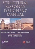 Cover: Structural Masonry Designers' Manual - Wiley-Blackwell