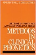 Cover: Methods in Clinical Phonetics - Wiley