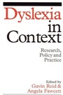 Cover: Dyslexia in Context - Wiley