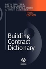 Cover: Building Contract Dictionary - Wiley