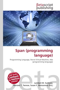 Enlarge image Cover: Span (Programming Language) - Betascript Publishing