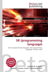 Enlarge image Cover: Sr (Programming Language) - Betascript Publishing