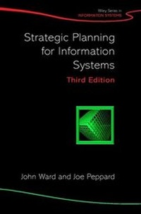 Enlarge image Cover: Strategic Planning for Information Systems - Wiley