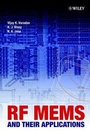 Cover: RF MEMS and Their Applications - Wiley