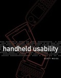 Cover: Handheld Usability - Wiley