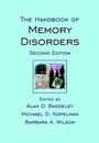 Cover: The Handbook of Memory Disorders - Wiley