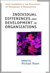 Enlarge image Cover: Individual Differences and Development in Organisations - Wiley