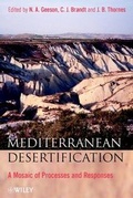 Cover: Mediterranean Desertification - Wiley