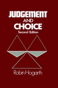 Cover: Judgment and Choice - Wiley