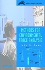 Cover: Methods for Environmental Trace Analysis - Wiley